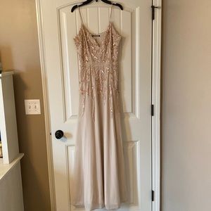 Gianni Bini beaded formal dress.